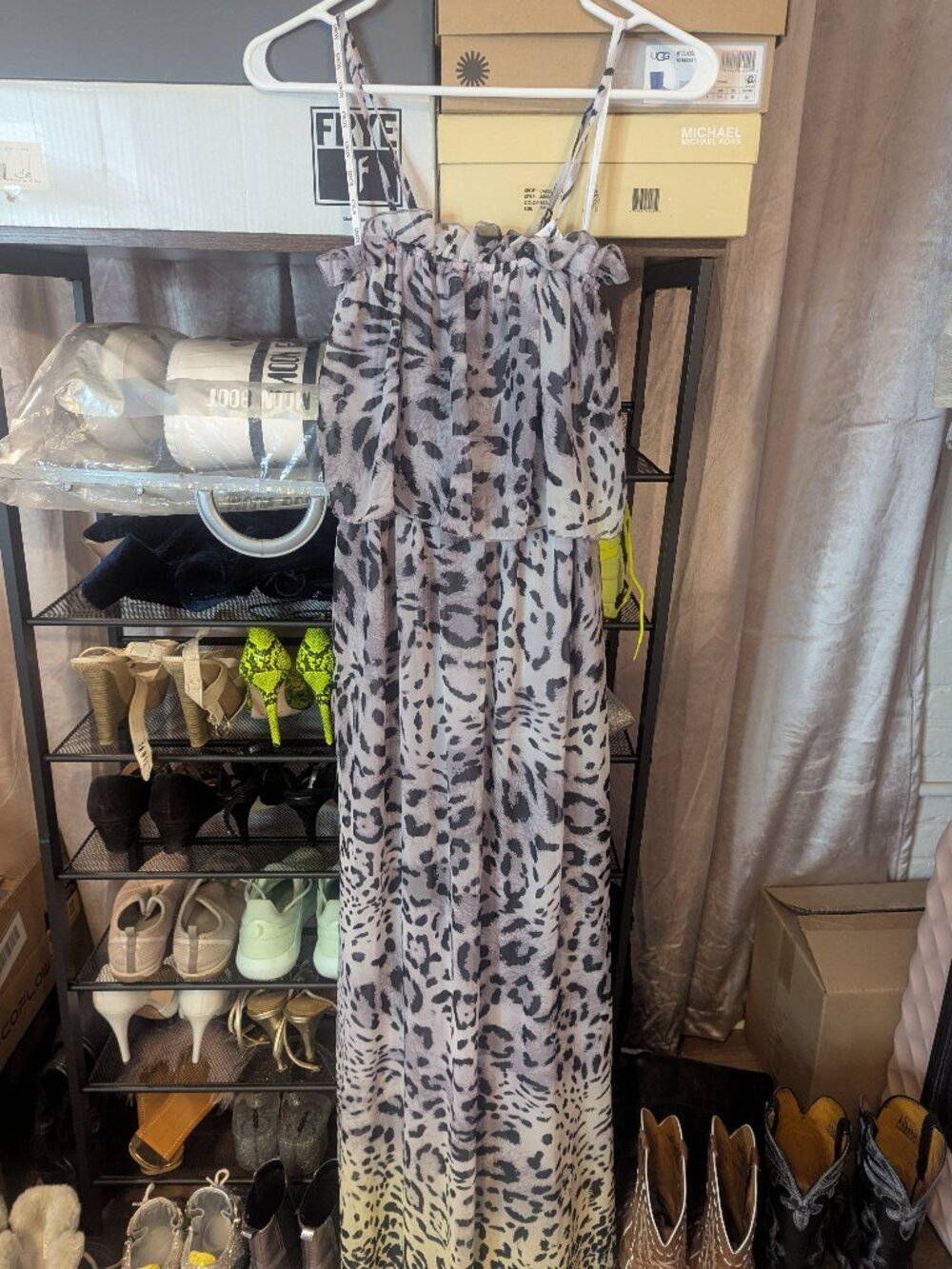 XOXO Leopard Print Dress
